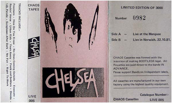 Chelsea (2) : Chelsea (Cass, Ltd, Num)